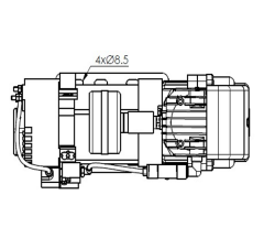 Elektrikli Hava Kompresörü 12 V Biçerdöver Traktör